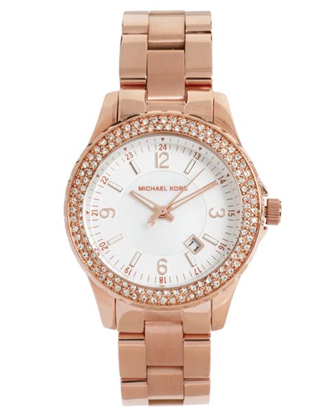 michael kors tiffany rose gold watch|Michael Kors rose gold bracelet.